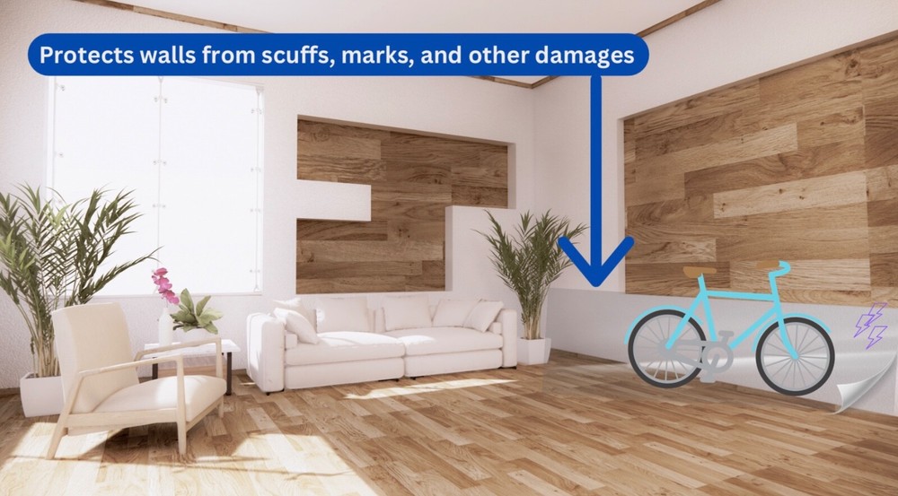 Transparent electrostatic wall protective film, suitable for graffiti on wall