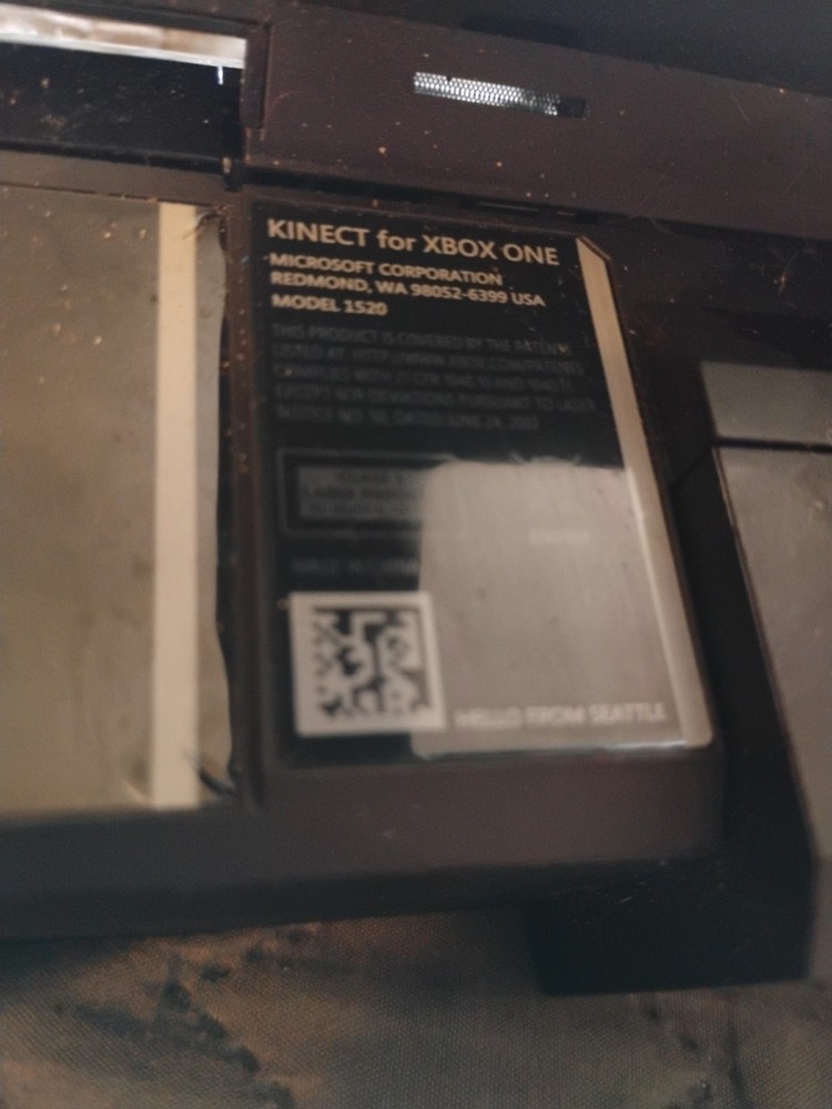 MICROSOFT KINECT XBOX ONE MODEL 1520 CAMERA MOTION SENSOR BAR