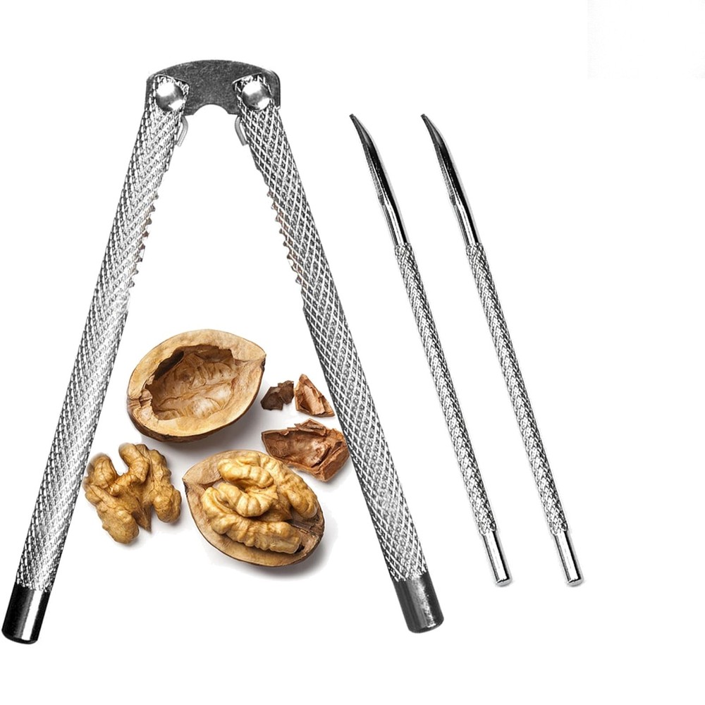 Timeless Nut Cracker Set with Dishwasher Safe Design - Perfect for Every Kitchen