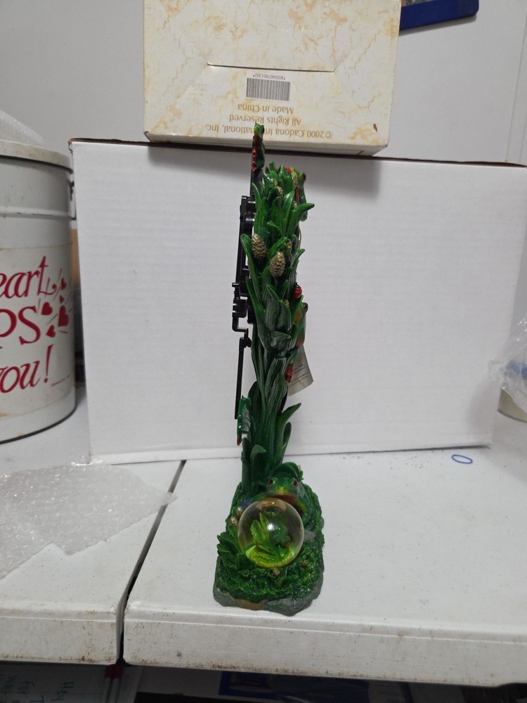 2000 Cadona Clock Collection Tree Frog Clock