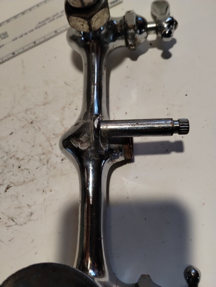 Vintage Brass Kitchen Faucet