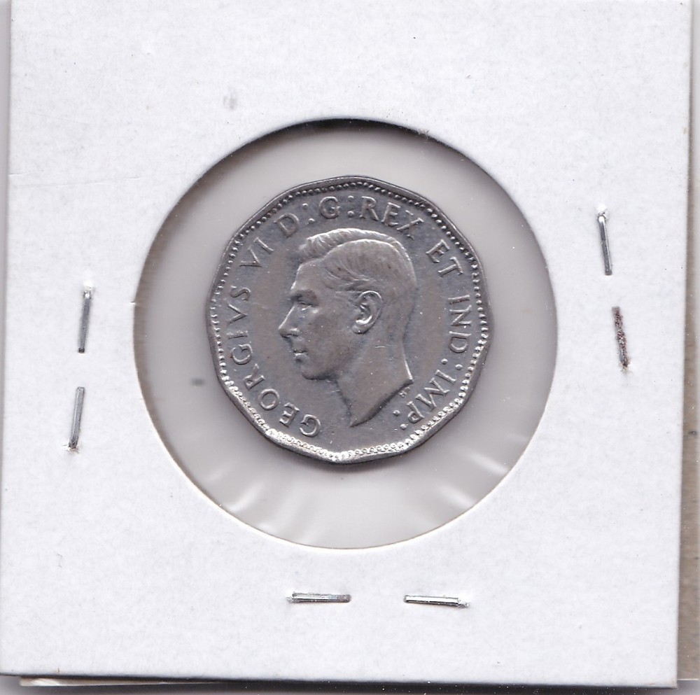 1945 Canada 5 Cents L13