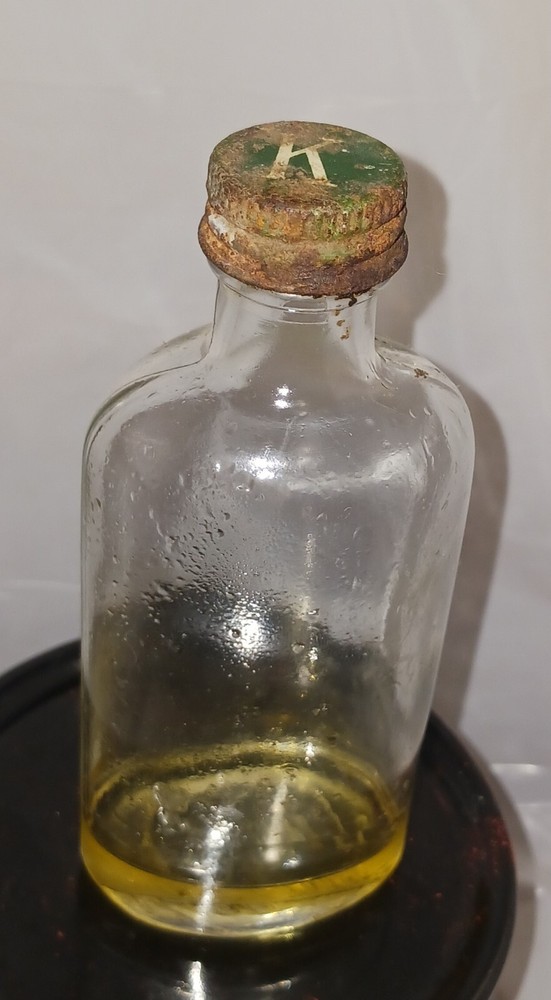 Kellogs Clear Oil Bottle With Cap