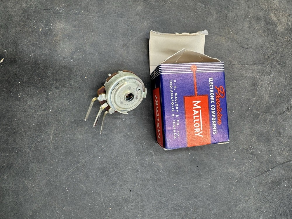 MALLORY OHM TAPER NOS P55L