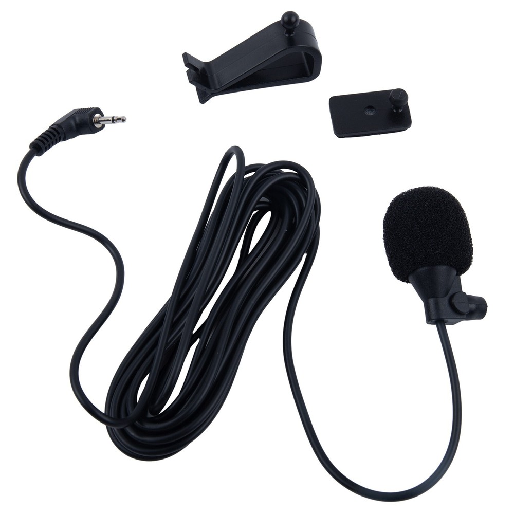 Microphone Black Replacement Vehicle Windproof Car Electronics Accessories