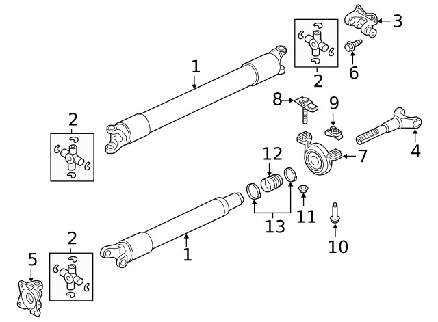 Genuine Ford Radiator Support Splash Shield Nut W717461-S439