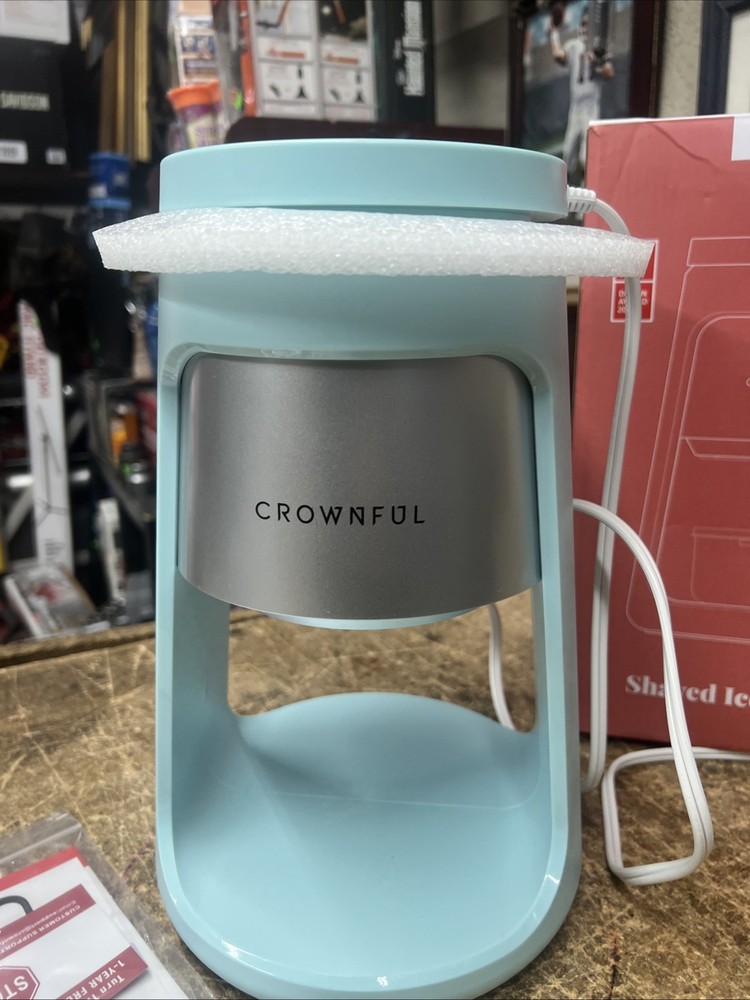 Shaved Ice Machine Snow Cone Machine Crownful LQ-M21006A1