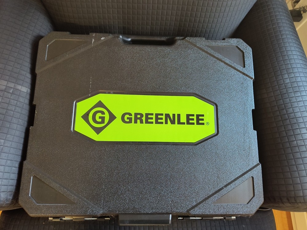 Greenlee Gator 18v cordless inline press tool