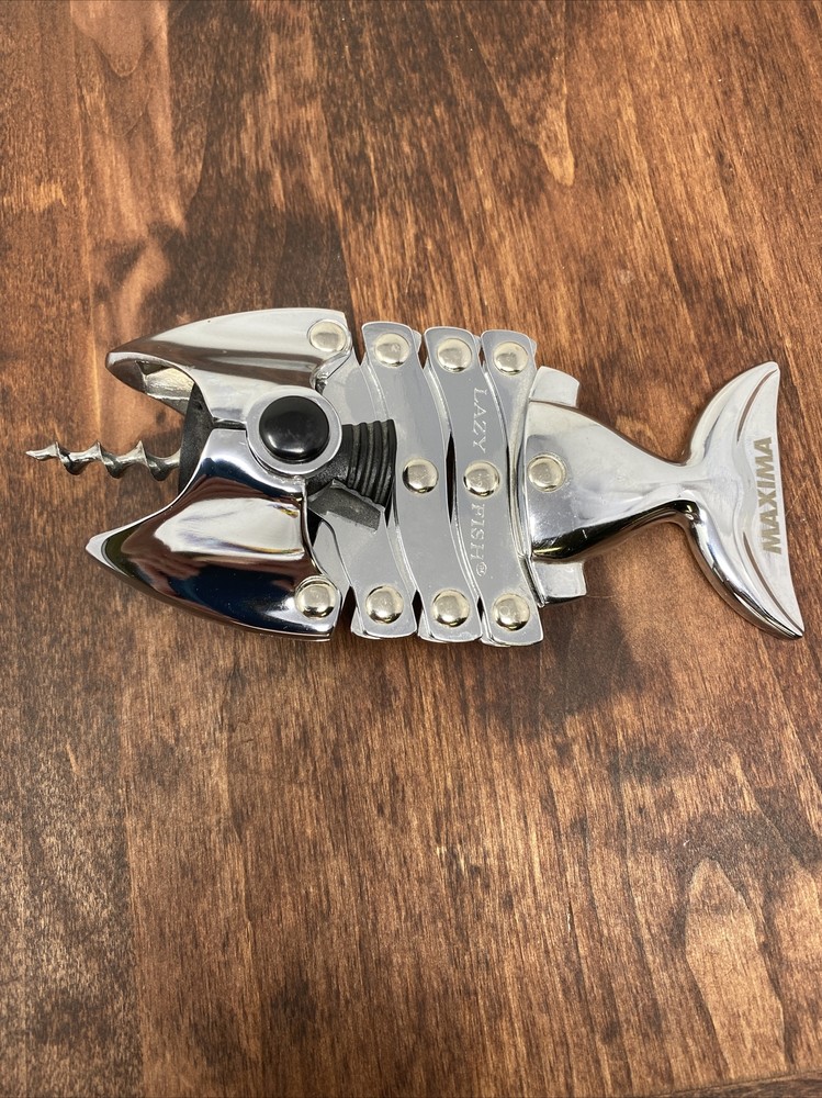 Maxima Lazy Fish Corkscrew Wine Bottle Opener