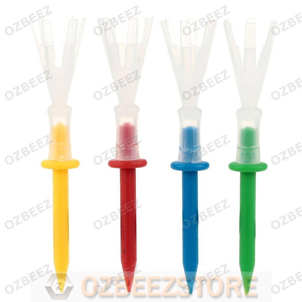 4 Yards Golf Tee Mixed color 16 Tees