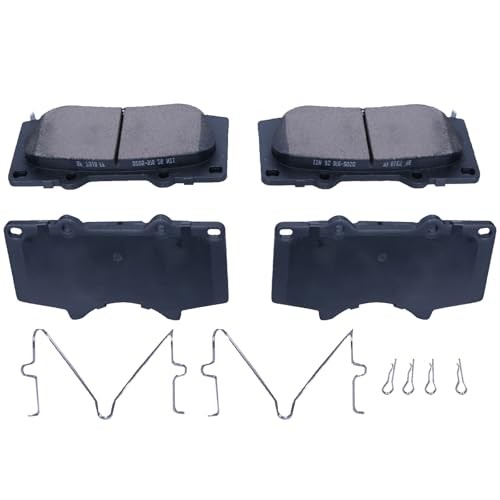 Brakes Premium Ceramic Replacement Front Brake Pad Set 2010-2019 For D976-1