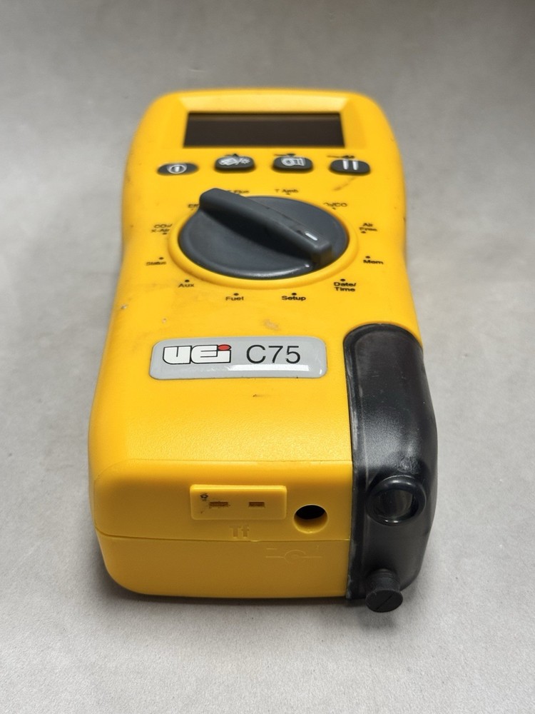 **AS/IS POWER TESTED** UEi Combustion Analyzer C-75