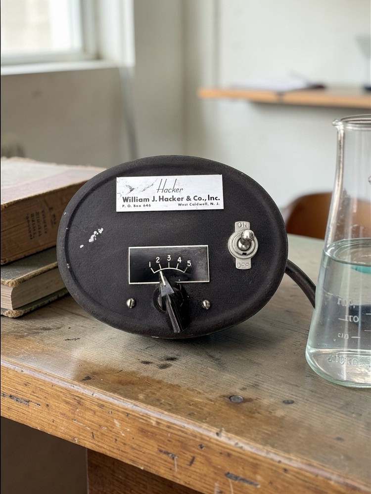 Vintage William J Hacker Control Unit Variable Speed Power Controller Retro