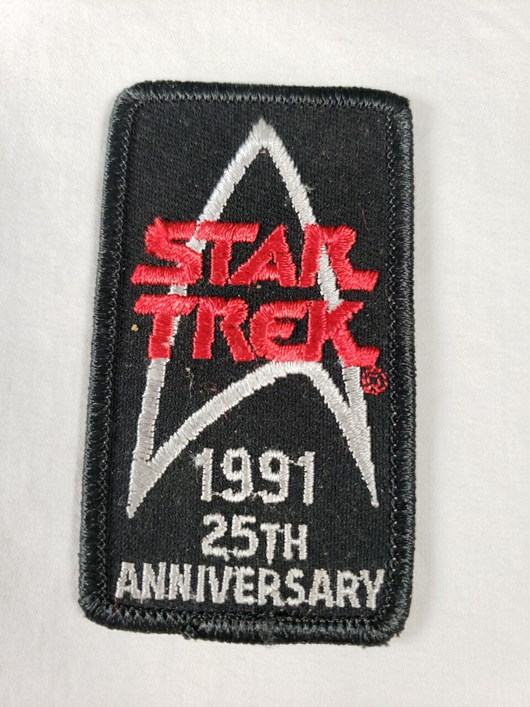 Star Trek 1991 25th Anniversary Patch