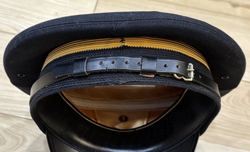 Military Service Leather Cap CHIN STRAP Hat Band