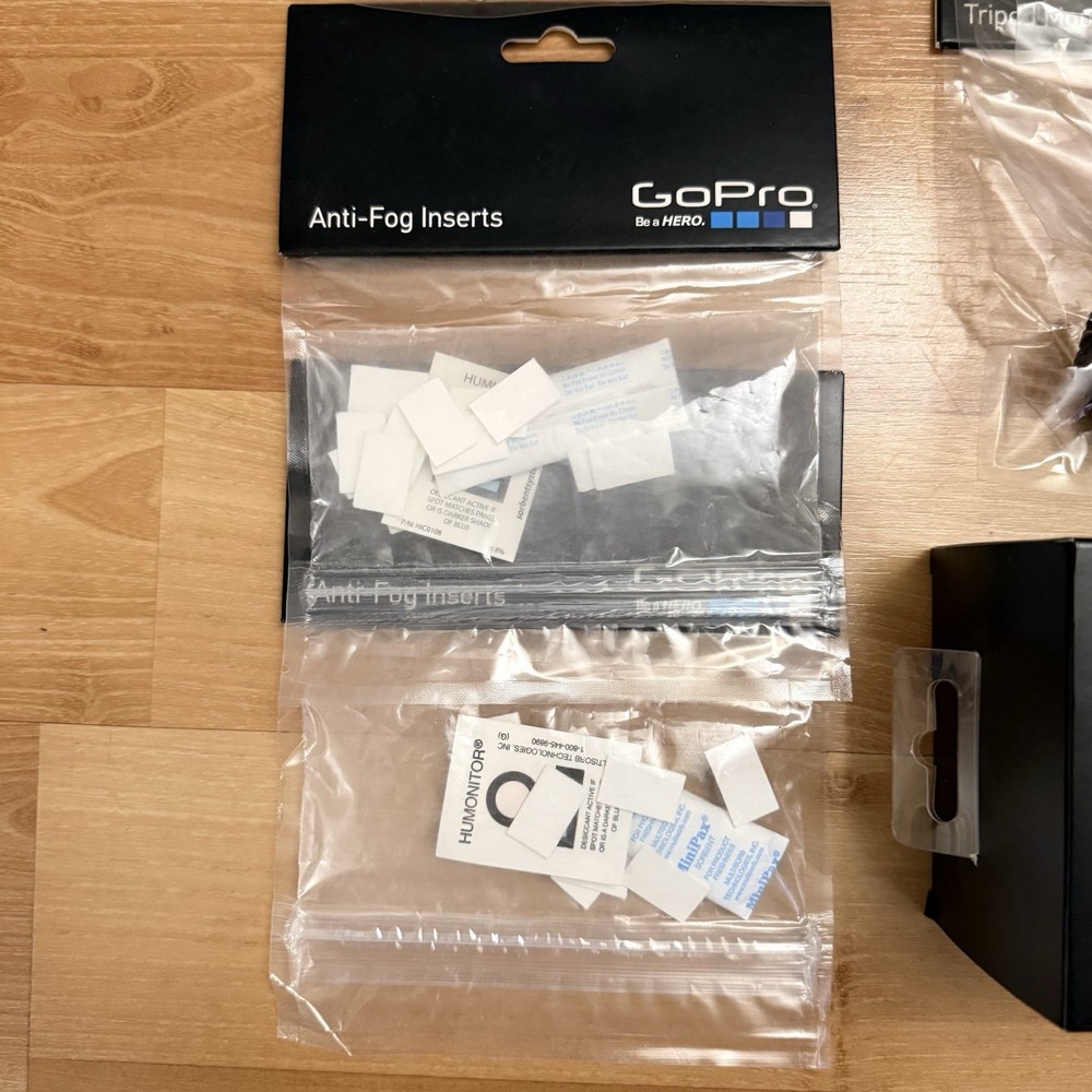 Genuine GoPro Hero 3 Accessory Bundle Frame Tripod Mount/Adapter Protective Lens