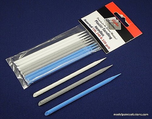 Flex-I-File Sanding Needle Assorted grits - Hobby and Model Sanding Tool - #0404