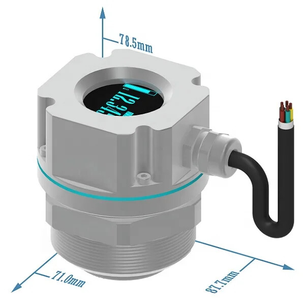 High Frequency Explosion Proof Oil FM Radar Level Meter Radar Level Sensor