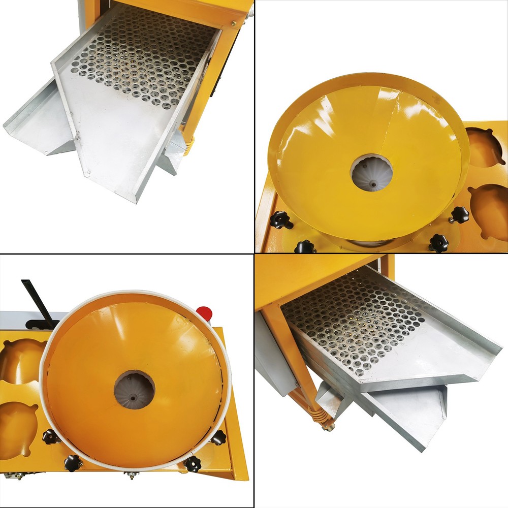 Auto Garlic Clove Separator Bulb Breaking Machine Seed Sorting & Dicing Peeler