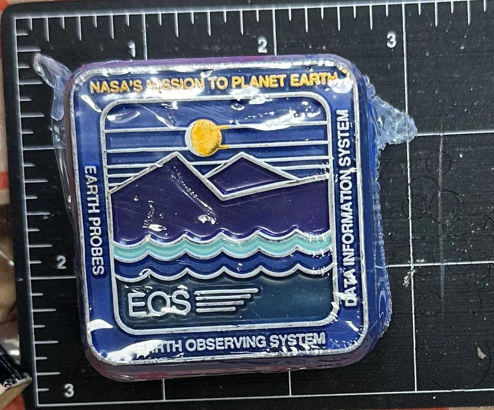 Nice NASA EOS Earth Observation Satellite Magnets Stack of 9