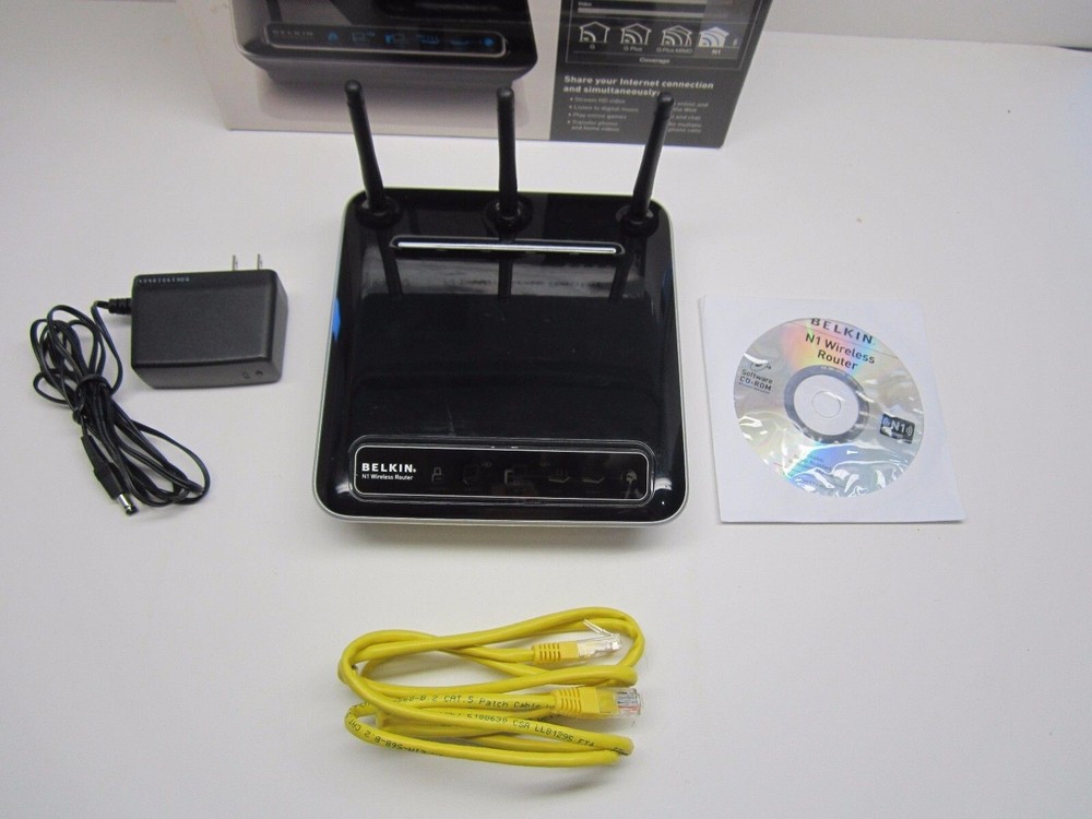 2-Belkin N1 Vision Wireless Router .. Version 1000