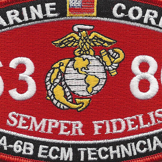 MOS 6386 EA-6B ECM Technician Patch