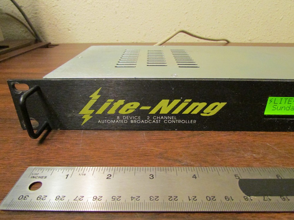 Adtec Lite-Ning 8-Device Broadcast Controller Video Rack-Mount Made In USA