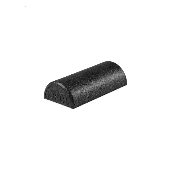 OPTP Black AXIS Firm Foam Roller - Half 12"x3"