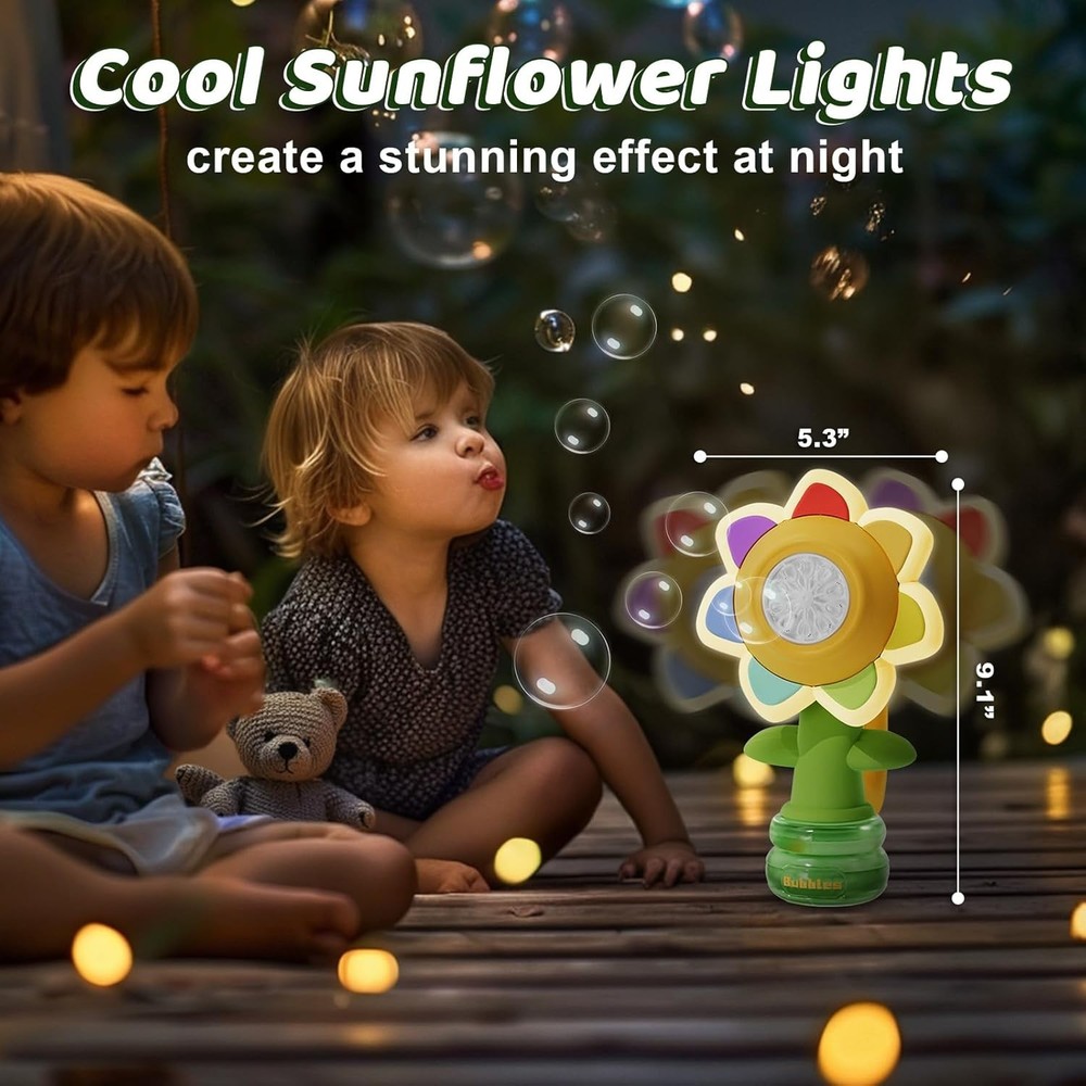 Bubble Machine, Automatic Bubble Maker, Portable Battery Operated Bubble Toys