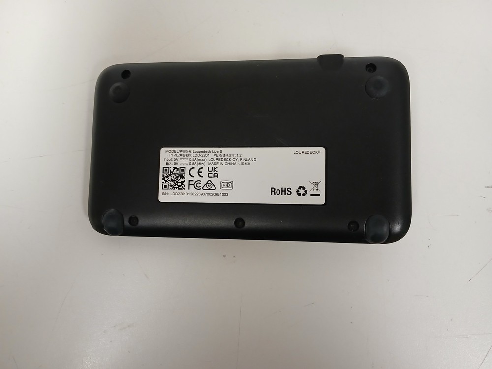 Loupedeck Live S Streaming Console, Black