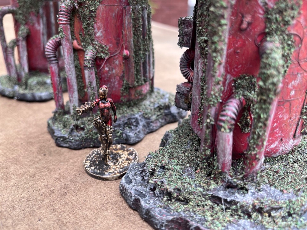 Sci-Fi Terrain pieces .16 – Tabletop Gaming scratch built.