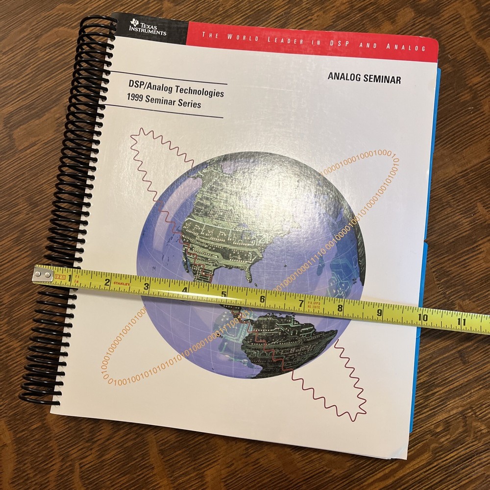 DSP Analog Technologies 1999 Seminar Series Coursebooks Set 2 Texas Instruments