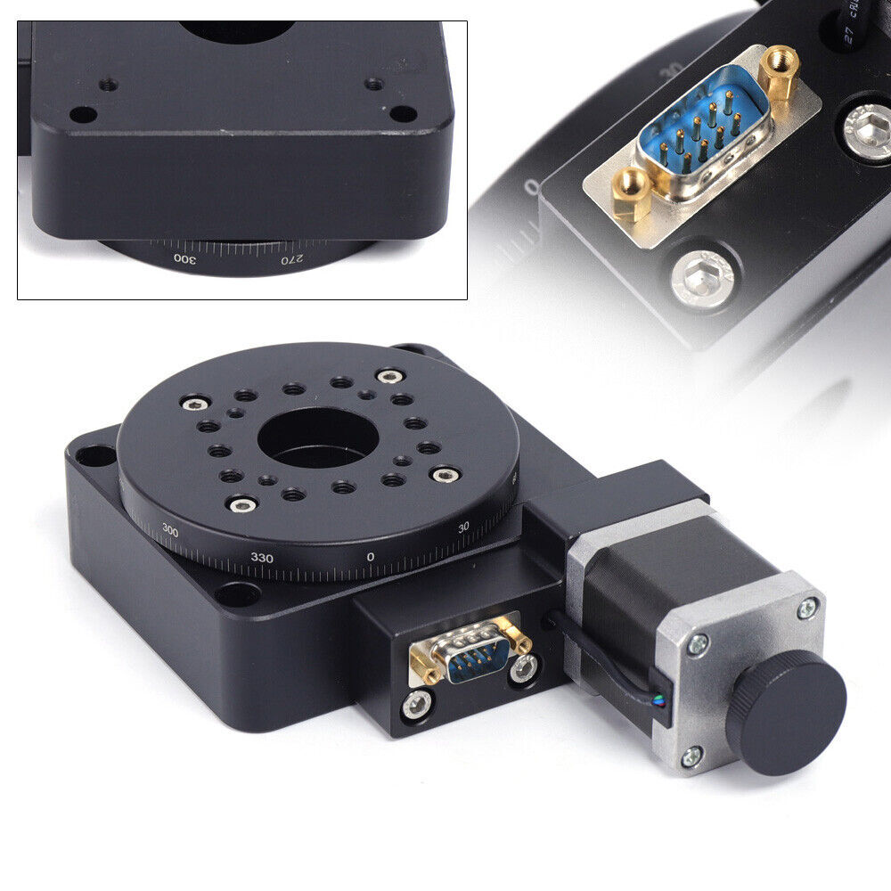 Motorized Rotation Stage Electric Optical Rotation Platform Optical Rotary Table