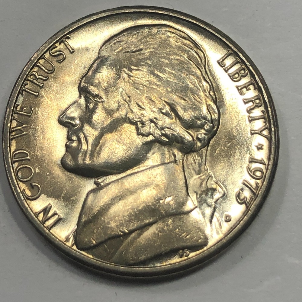 1973-D Jefferson 5 cent - Uncirculated