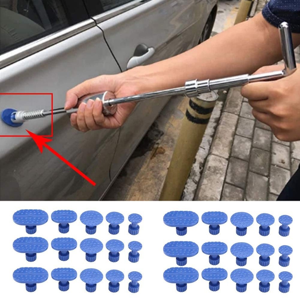 Car Dent Puller Kit, Glue Tabs 30Pcs Car Body Dent Removal Pulling Tabs Paint...