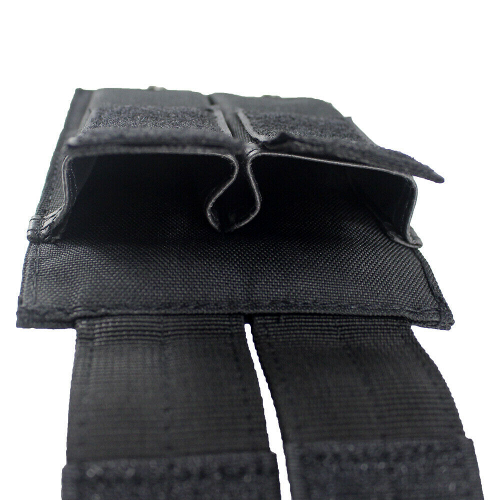Nylon Tactical MOLLE Double Stack Multi-Purpose Pistol Magazine Pouch Mag Holder