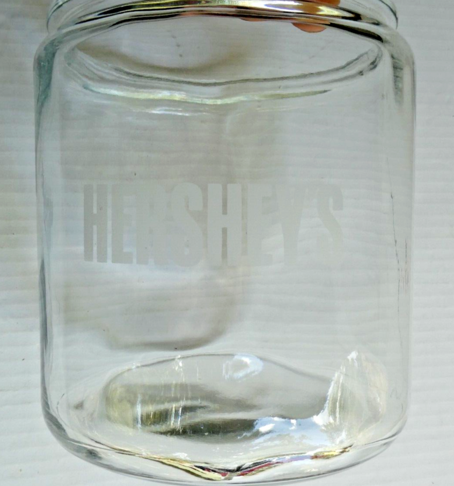 Hershey's Large 7 3/4" Candy Jar