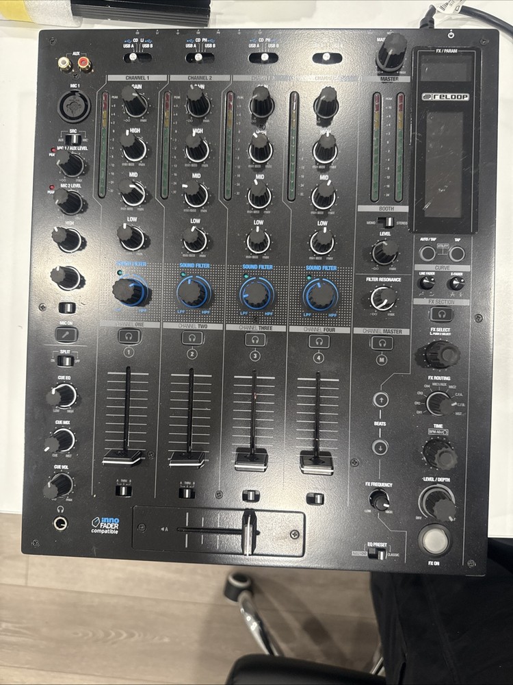 Digital Club Mixer With Interface