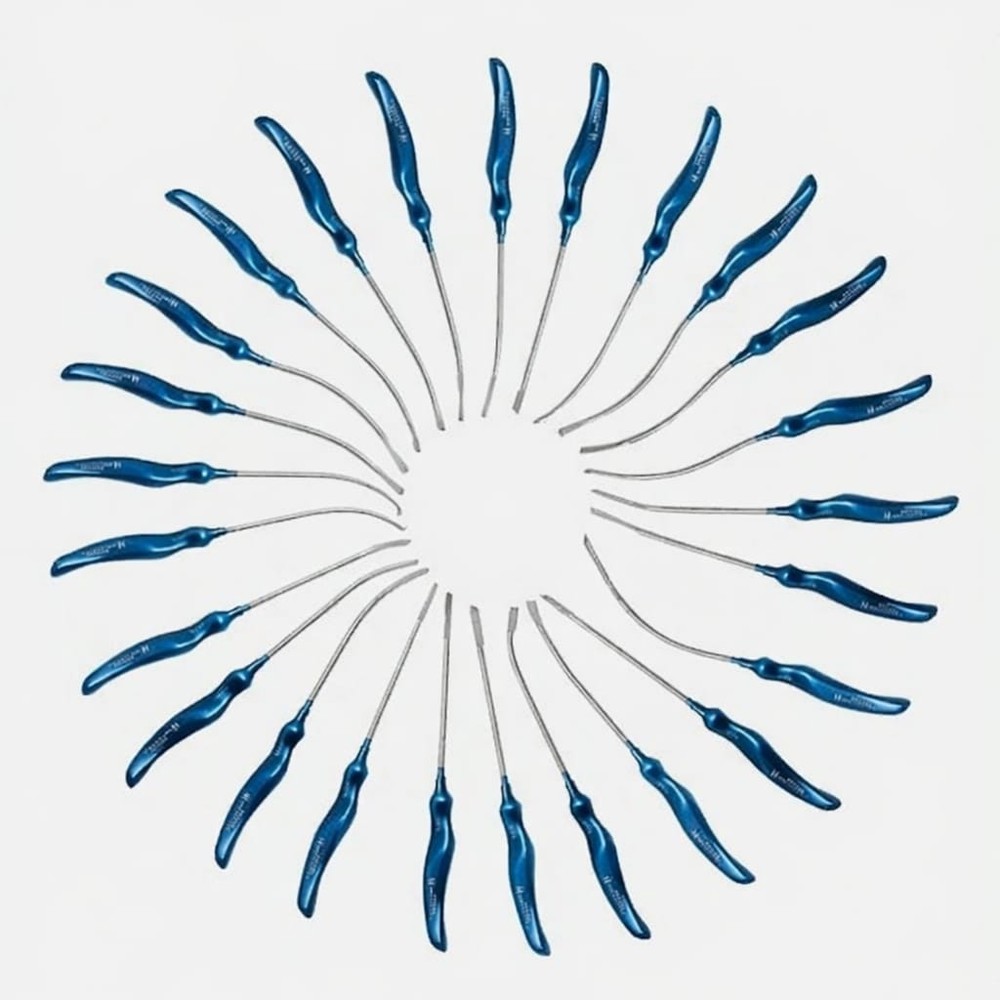 Daniel Endoscopic Forehead Facelift Dissector Set Plastic Surgery Instruments