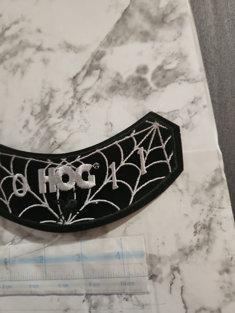 2011 HOG Harley Owners Group Jacket Vest Patch Spider 🕷 Web SHIPS FREE