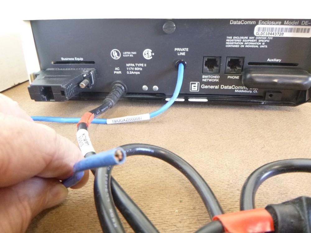 General DataComm Enclosure Model DE-1