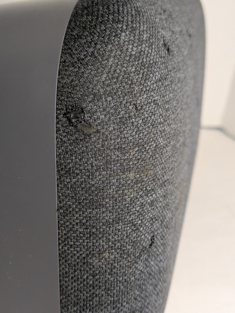 Google Home Max Smart Assistant Speaker Charcoal Gray TESTED Read Description