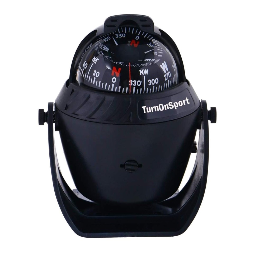 Easy Install Marine Compass - Waterproof & Adjustable for Every Boat Dashboard