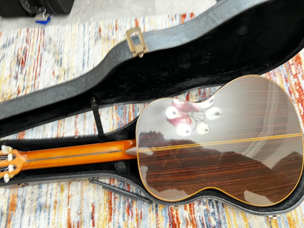 Alhambra 9P Classical Guitar, Natural, with hard case
