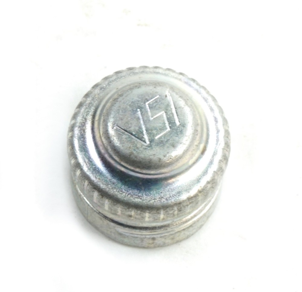 12X Aerospace Connector Dust Moisture Protective Threaded Cap 0.55" Diameter