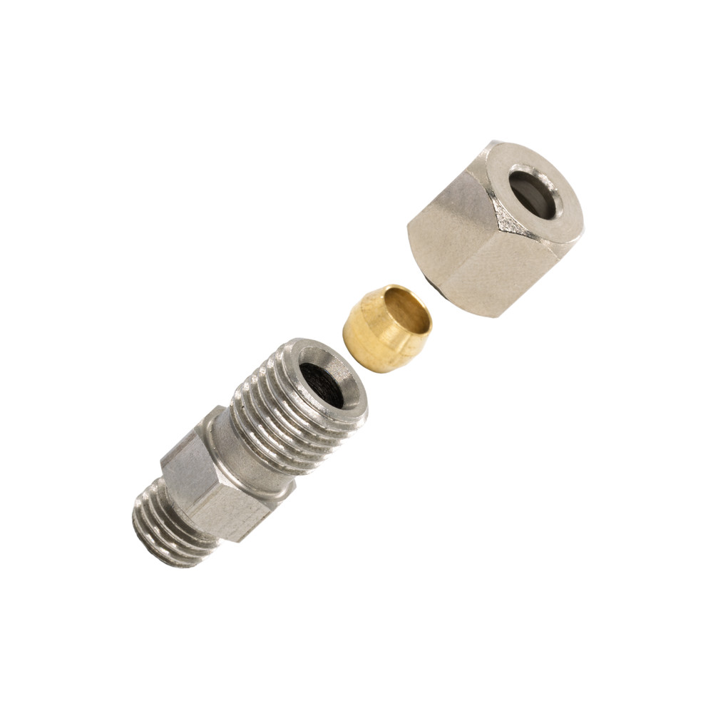 Nitrous Outlet 5/16-24" Male x 3/16" Compression Fitting