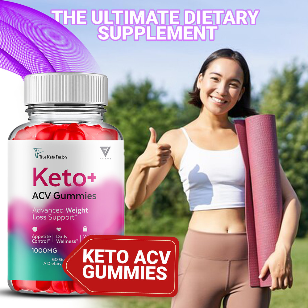 True Keto Fusion ACV Advanced Formula Supplement (60 Gummies)