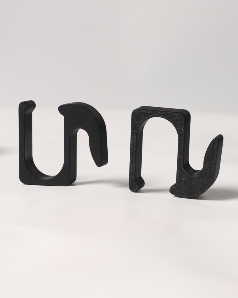 Multipurpose Side Hooks, Stroller Hooks for Bags Wonderfold One size, Black