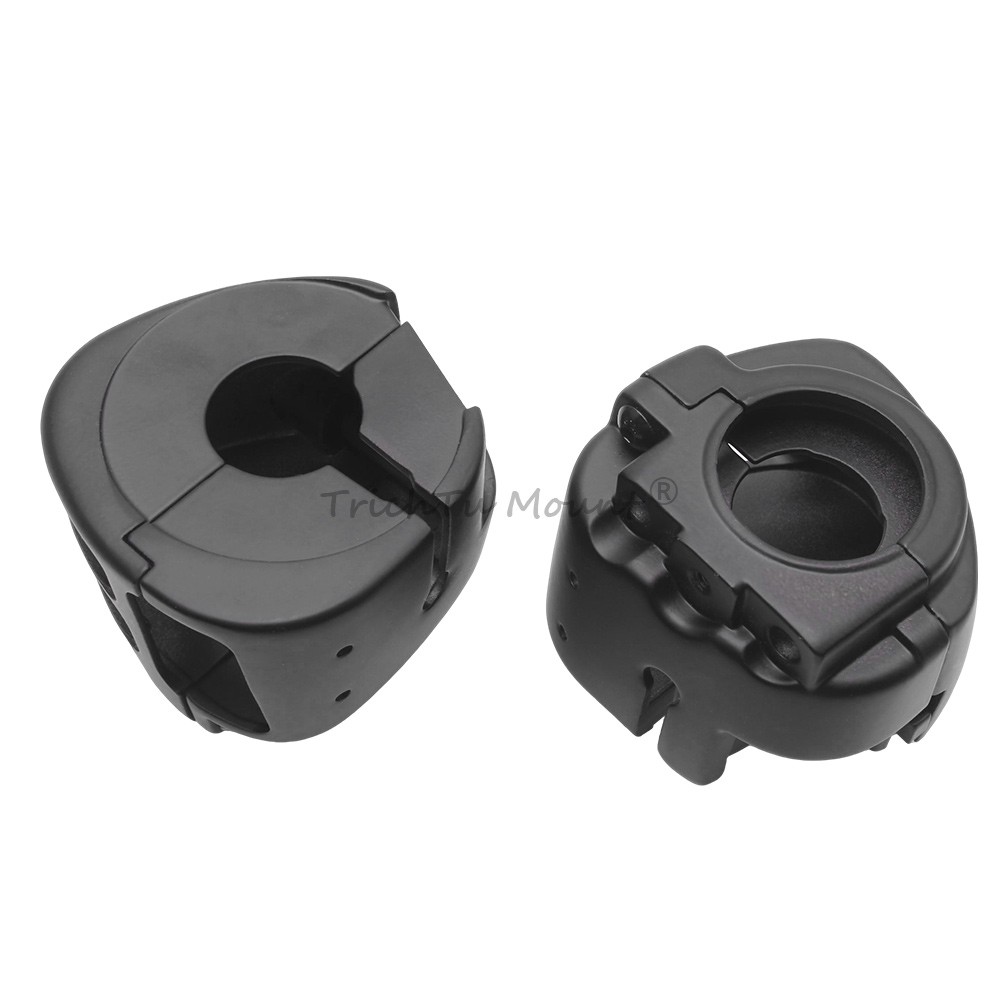 Handlebar Switch Housing Covers Hand Control Button Caps For Harley Dyna Softail