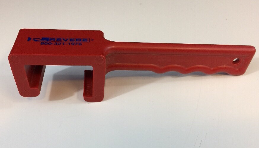 Revere Lid Off Handle Red